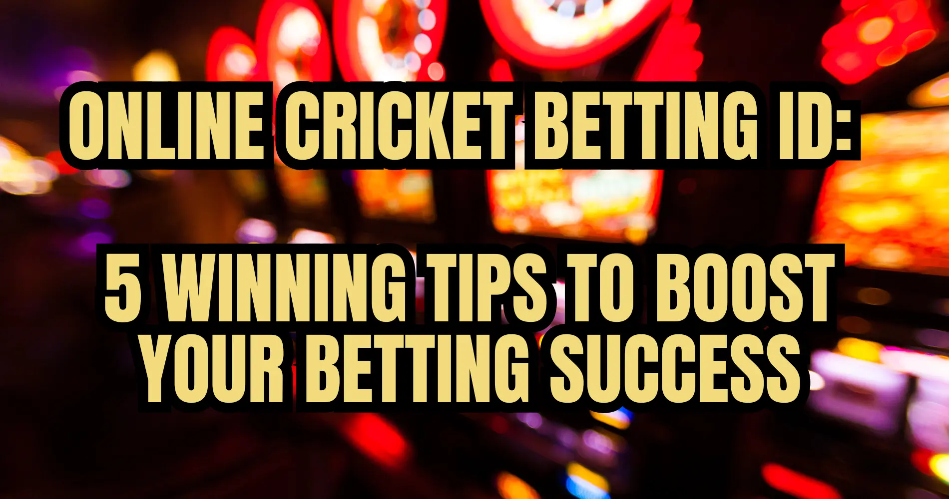 Online Cricket Betting ID at BetinExchange featured image
